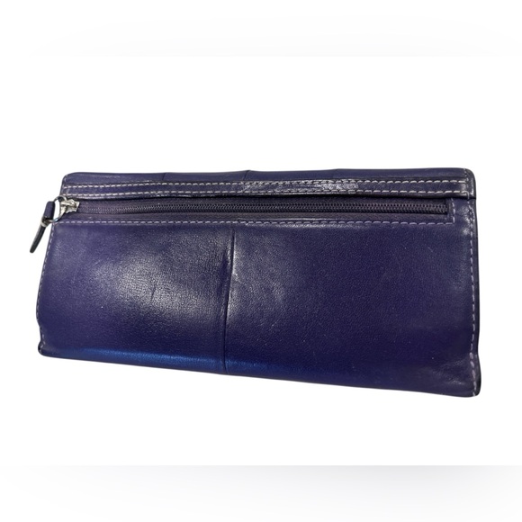 Coach purple soho buckle Leather wallet - Picture 2 of 9